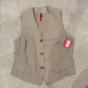 SPANX Vest Beige Tahini XS